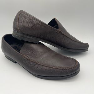 To Boot New York Leather Pebbled Loafers